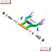 Cojinete de basculante para Quad Spy Racing 250 F3 Bilder 1