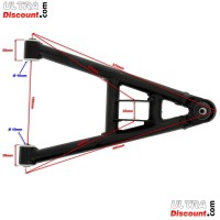 Trapecio de suspensión inferior derecho. para quad Shineray 200cc (XY200ST-6A) Bilder 1