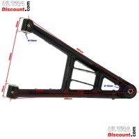 Trapecio de suspensión inferior dcho. quad Shineray 200ST-9