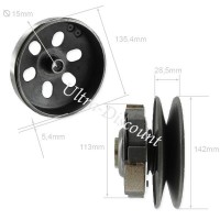 Embrague para scooter Jonway GT 125 Bilder 1