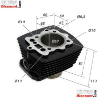 Cilindro negro para Pit Bikes de 250cc (Lifan) Bilder 1
