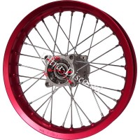 Llanta trasera Pit Bike 14'' ROJO para AGB30 (Ø:15mm, tipo 4)