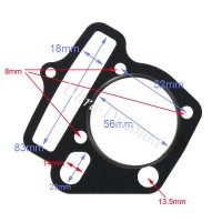 Paquete de juntas Pit Bike 140cc motor 1P55FMJ Bilder 1
