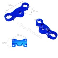 Tijas de horquilla tuning Pit Bike ROJO Bilder 1