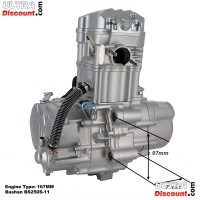 Motor completo 167MM de Quad Bashan 250cc (BS250S-11) Bilder 2