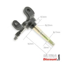 Muñón de dirección derecho NEGRO quad Bashan 300cc (BS300S-18) Bilder 2