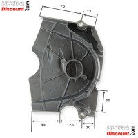 Tapa cubre piñón para Quad Bashan 250cc (Alu) (BS250S-11)