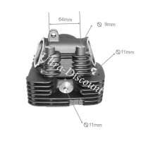 Culata completa para quad Bashan300cc (BS300S-18)