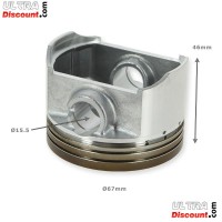 Kit de pistón Oxidación por Microarco quad Shineray 250cc STXE Bilder 1