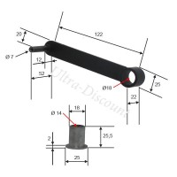 Tensor de cadena completo para quad 250cc ST-9E