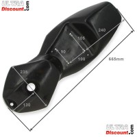 Carenado minimotos 47-49cc (NEGRO) Bilder 1