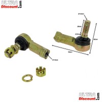 Rótulas de dirección + tuercas para Quad Shineray 300ST-4E