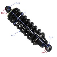 Amortiguador trasero NEGRO Quad 200cc (250mm) Bilder 1