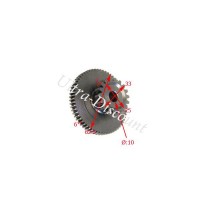 Piñón doble para arranque quad Shineray 250cc ST-9E-STIXE (17 dientes) Bilder 1