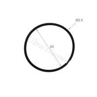 Junta tórica de tapa de piñonería de quad Shineray 250cc ST-9E - STIXE