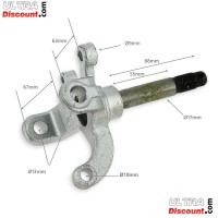 Muñón de dirección izquierdo para quad Bashan 250cc (BS250S-11) Bilder 2