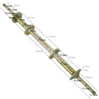 Puente trasero para mini quad 47 - 49cc Bilder 1