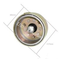 Volante magnético para quad Bashan 300cc (BS300S-18) Bilder 1