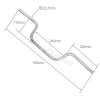 Manillar para quad Shineray 250cc ST-9E- STIXE