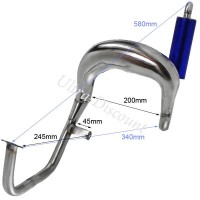 Tubo de escape para patinete a motor (AZUL) Bilder 3