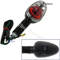 Par de intermitentes en carbono para scooter   Bilder 1