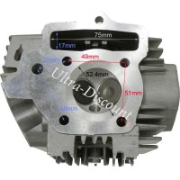 Culata motor 110cc (1P52FMH 52.4mm)  para ATV Quad de niño Bilder 2