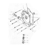 Junta tórica de tapón de tamiz para Scooter Baotian BT49QT-12