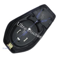 Sillín negro para scooter Baotian BT49QT-12 Bilder 2