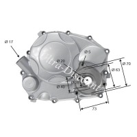 Carter del embrague quad Shineray 250cc ST-9E - STIXE Bilder 1