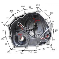 Carter del embrague quad Shineray 250cc ST-9E - STIXE