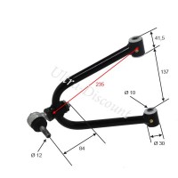 Brazo de suspensión superior Quad 250cc Shineray STXE 235mm Bilder 1