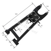 Basculante para quad Shineray 300cc ST-4E