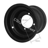 Llanta trasera para quads JYG 200cc Negra (18x9.5-8) 200mm Bilder 1