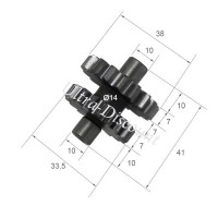 Piñón intermedio de arranque Shineray 250ST-9E - STIXE