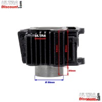 Kit de cilindro negro para Pit Bike 125cc (LIFAN : 1P52FMI) Bilder 1