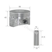 Kit de cilindro para Pit Bike 150cc (LIFAN : 1P56FMJ) Bilder 2