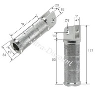 Reposapies tuning CNC para Dax (tipo 1)