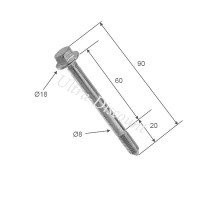 Tornillo de fijación de culata para quad Shineray 250 STXE