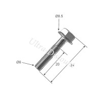 Tornillo de fijación de cubierta de culata para quad