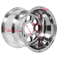 Llanta aluminio trasera quad Bashan 200cc (BS200S-7) Bilder 1