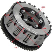 Embrague para quad Shineray 350cc