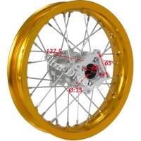 *Llanta trasera Pit Bike 12'' Alta Gama (CNC) Bilder 1