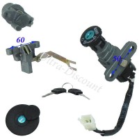 Clausor completo para scooter chinas (tipo 6)