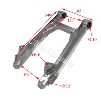 Basculante en aluminio tuning para Monkey - Gorilla (+10cm) Bilder 1