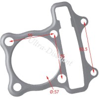 Junta de culata para motor de quad Shineray 150cc (XY150ST)