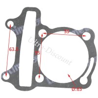 Junta de cilindro para quad Shineray 150cc (XY150ST) Bilder 1