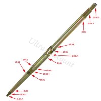 Puente trasero para quad Shineray 350cc (XY350ST-2E) Bilder 3