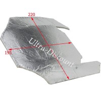 Protección de depósito en aluminio para minimotos H2O
