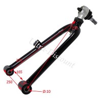 Brazo de suspensión superior izq. quad 300 Shineray ST-4E