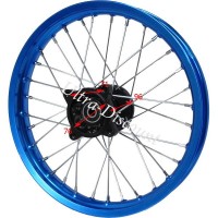 Llanta DEL. 14'' AZUL para Pit Bike (tipo 2)